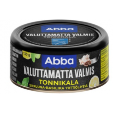 Тунец с лимоном и травами Abba Valuttamatta Valmis 130г