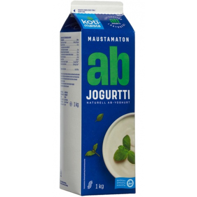 Йогурт без лактозы Kotimaista Maustamaton AB Jogurtti 1 кг