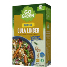 Желтая чечевица GoGreen Gula Linser 400г