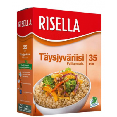 Цельнозерновой рис Risella Taysjyvariisi 1 кг