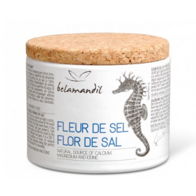 Морская соль Belamandil Fleur de sel 125г цветочная