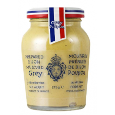 Дижонская горчица Grey Poupon Dijon с белым вином 215г