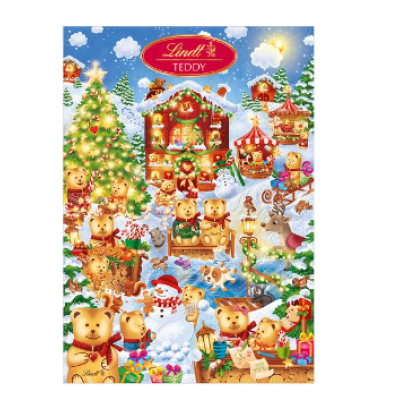 Шоколадный календарь Lindt TEDDY Magic 265г