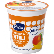 Простакваша Valio Kerrosviili 1 % 200г Persikka-Mango Laktoositon