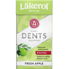 Пастилки с ксилитом Lakerol Dents Fresh Apple Ksylitolipastilli 36г