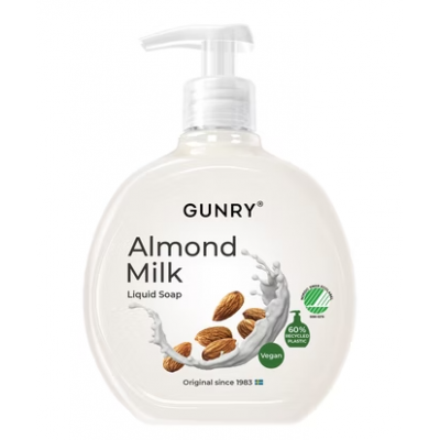 Жидкое мыло Gunry Almond Milk 400мл с миндальным молочком