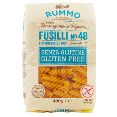 Паста Rummo Fusilli № 48 400г без глютена