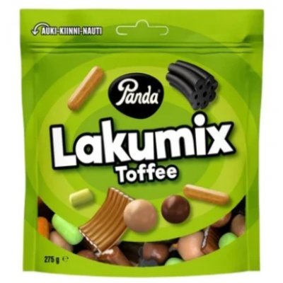 Конфеты лакричного микса Panda LakuMix Toffee 275 г