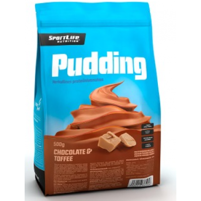 Протеиновый пудинг с шоколадом и ириской Sportlife Nutrition Pudding 500г