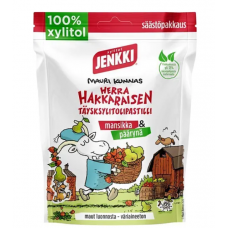 Клубнично-грушевые пастилки с ксилитом Herra Hakkaraisen Mansikka & paaryna 5 x 150 г