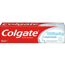 Отбеливающая зубная паста Colgate Whitening & Fresh Breath 100мл