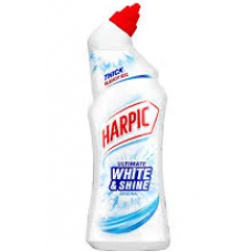 Очищающий гель для туалета Harpic Ultimate White and Shine 750мл