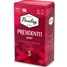 Кофе молотый Paulig Presidentti Ruby 500г