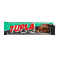 Двухслойный мятный шоколадный батончик Tupla Double Layer Mint 48 г