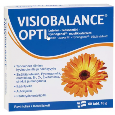 Таблетки для улучшения зрения Visiobalance Opti 60шт