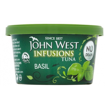 Сушеный тунец с базиликом John West Infusions 80г