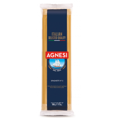 Спагетти Agnesi pasta Spaghetti N3 500г