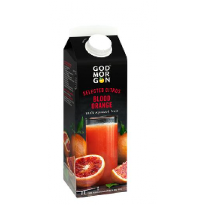 Сок из красных апельсинов God Morgon Selected Citrus Blood Orange 1л