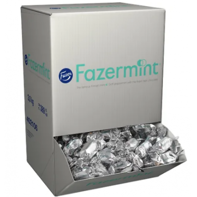 Шоколадные конфеты с ликером Fazer Fazermint 3 кг