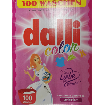 Стиральный порошок Dalli Color 6,5 кг/ 100 стирок для цветного белья