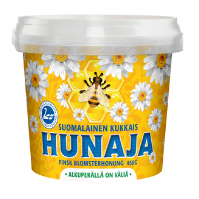 Цветочный мед Hunajayhtyman Suomalainen kukkaishunaja 450г