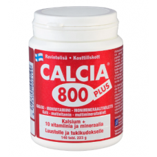 Пищевая добавка для здоровья костей Calcia 800 Plus 140шт /223г 