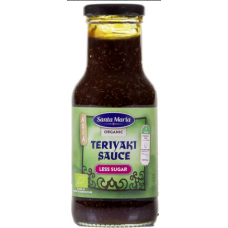 Органический соус терияки с меньшем количеством сахара Santa Maria Organic Teriyaki Less Sugar 250 мл