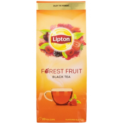 Черный чай Lipton Forest Fruit 150 г с ароматом лесных ягод