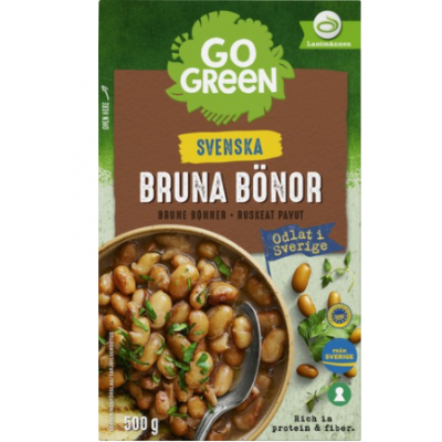 Коричневая фасоль GoGreen Bruna Bonor 500г