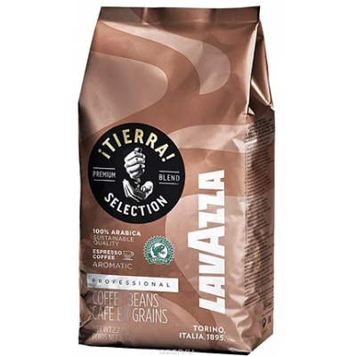 Кофе в зёрнах LavAzza Tierra Lavazza Tierra Selection 1 кг