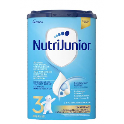 Сухой молочный напиток NutriJunior 3 800г от 1-3 лет