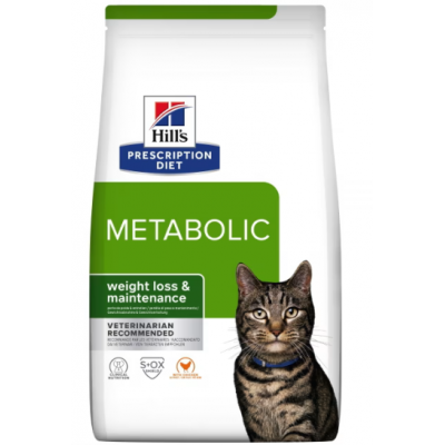 Корм для кошек для контроля веса Hills Diet Cat Metabolic 1,5кг