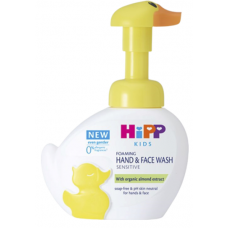 Пенка для умывания Hipp Kids Sensitive для лица и рук 250мл