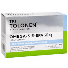 Рыбий жир Tolonen Omega-3 E-EPA 500 мг 60шт