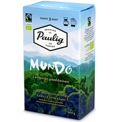 Молотый кофе Paulig Mundo Luomu 500г