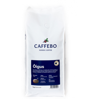 Кофе в зернах CAFFEBO Kohvioad Oigus 1кг