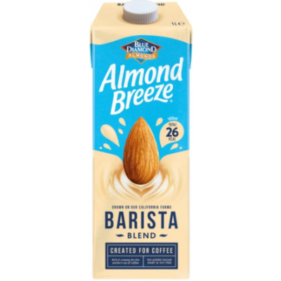 Миндальный напиток Blue Diamond Almond Breeze Barista Blend UHT 1л