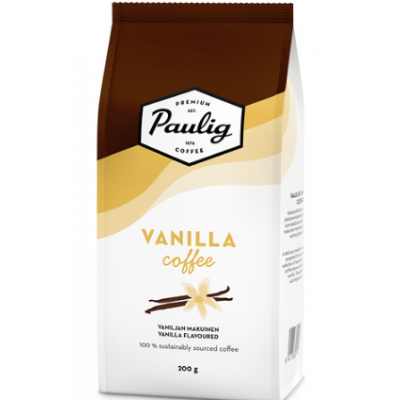 Кофе молотый со вкусом ванили Paulig Vanilla Coffee 200 г