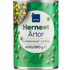 Зеленый горошек Rainbow Herneet Artor 400/280г в ж/б