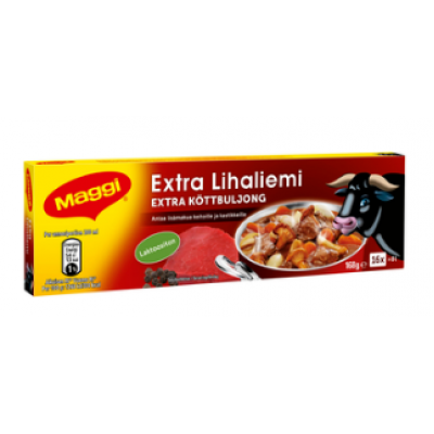 Кубики мясного бульона Maggi Extra Lihaliemi 168 г 16 шт