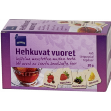 Ассорти черного чая с добавками Rainbow HEHKUVAT VUORET 20 х 1,5г