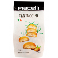 Печенье PIACELLI Cantuccini 175г с миндалем в мягкой упаковке