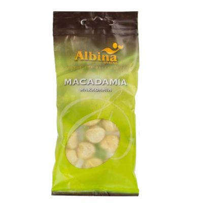 Орехи Макадамия Albina Snacks Makadamia 60г