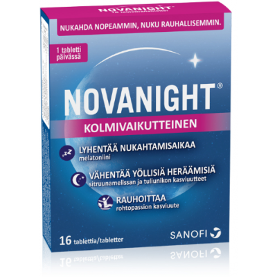 Таблетки при нарушении сна Novanight 30шт