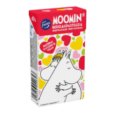 Фруктовые пастилки Fazer Moomin hedelmapastilli 40г