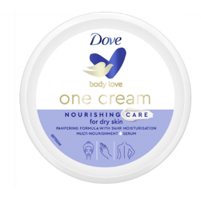 Крем для тела питательный Dove Body Love One Cream Nourishing Care 250мл