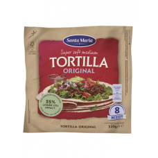 Пшеничные лепешки Тортильи Santa Maria Tex Mex Tortilla Original Medium 8-pack 320г