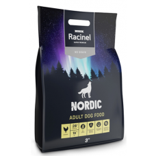 Сухой корм с курицей для взрослых собак Racinel Nordic Adult Dog Food 3кг