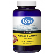 Капсулы с рыбьим жиром для сердца LYSI OMEGA-3 VAHVA 120шт