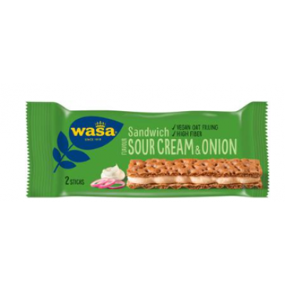 Сэндвич овсяный Wasa Sandwich Sourcream & Onion 33г сметана и лук